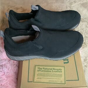 New L.L. Bean Black Men's Snow Sneaker 5 Shoes, Slip-On Size 11 (D) In Box